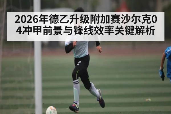 2026年德乙升级附加赛沙尔克04冲甲前景与锋线效率关键解析
